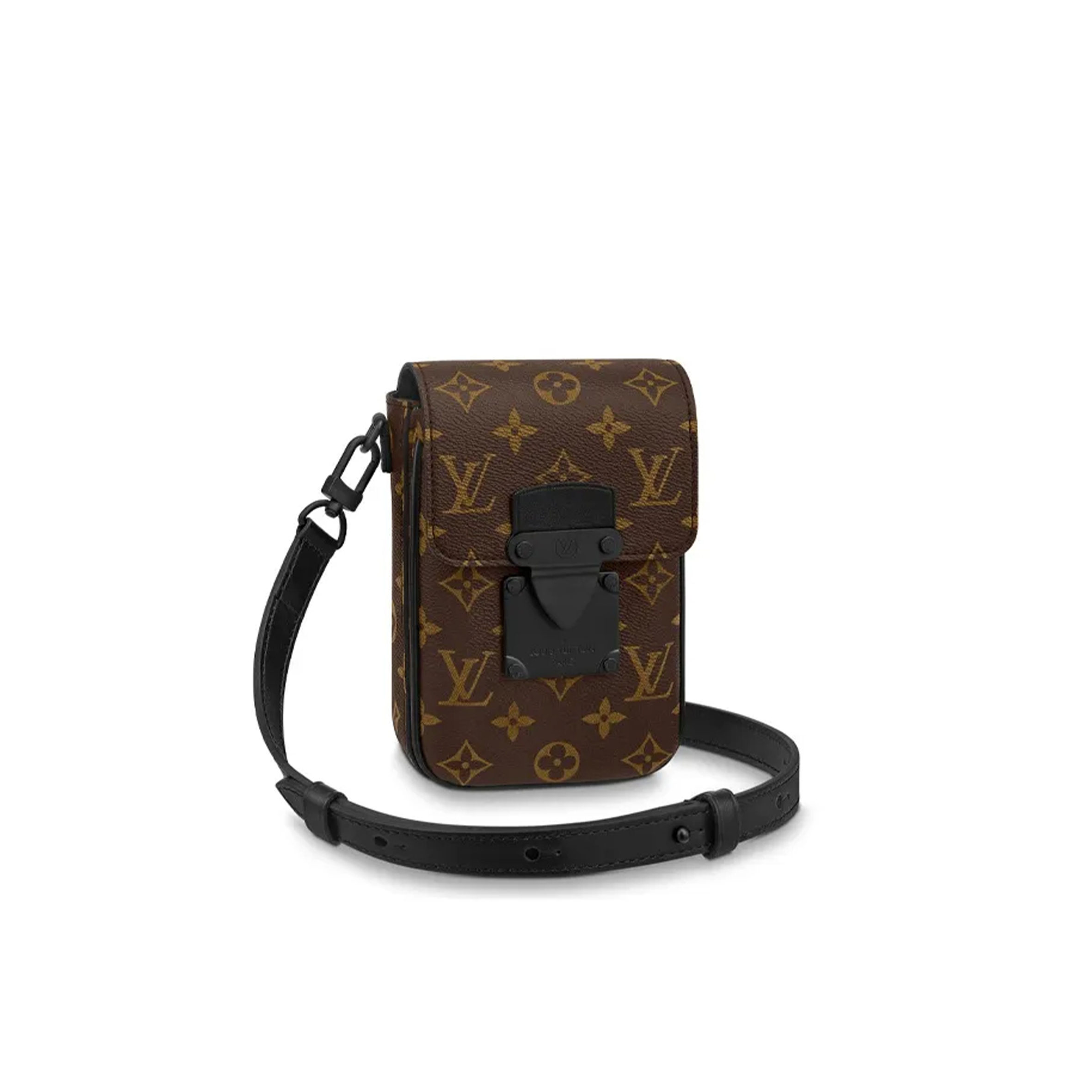 LOUIS VUITTON S-LOCK VERTICAL WEARABLE WALLET M81522 (19*12*7cm)